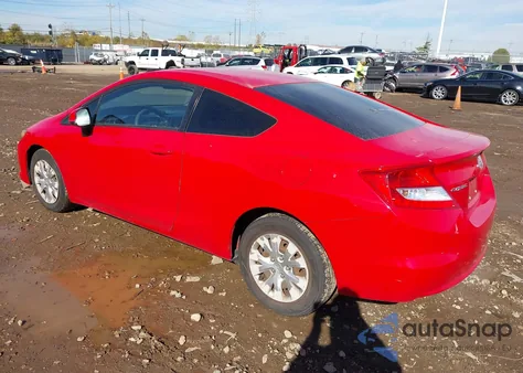 2012 Honda Civic Lx from USA, damaged, VIN 2HGFG3B56CH557870